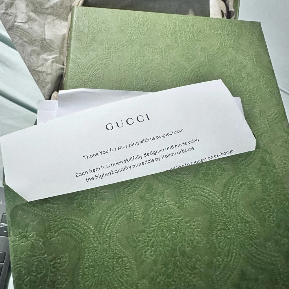 ❤️ NIB Gucci Princetown Mule – Macro GG Canvas, Size 38, With Box & Dust Bags - Picture 7 of 11